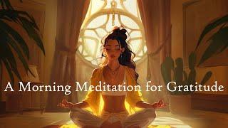 Starting Fresh with Gratitude!   A Morning Meditation