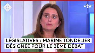 Désistements face au RN : Tondelier fustige Le Maire - C à Vous - 01/07/2024