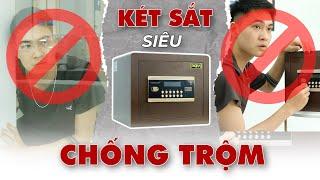 Trải nghiệm két sắt nhập khẩu thông minh BOFA BGX-5D130 khóa điện tử, an toàn chống cháy, chống trộm