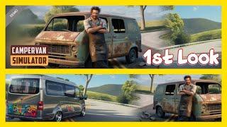 Build, Fix, Restore, Sell Camper Vans - NEW Campervan Simulator Demo - Life Sim