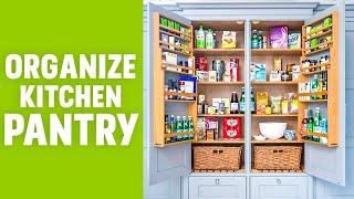 How to Organize Your Kitchen Pantry | Pantry Organization Ideas