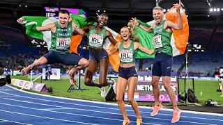 'Everything we dream of' | Ireland's 4 x 400m mixed relay team react to European gold win