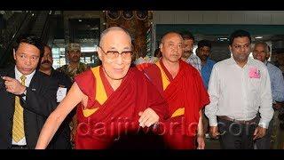 Tibetan spiritual leader Dalai Lama arrives in Mangaluru│Daijiworld Television