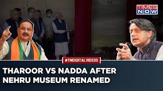 Nehru Museum Renaming Irks Congress, Party Calls It 'Petty Act', BJP Hits Back | Watch What Happened