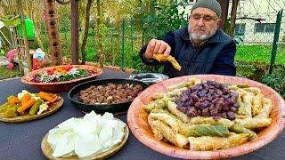 CABBAGE STUFFED: how to cook and make stuffed traditional Turkish village life