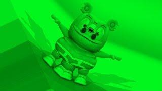 GREEN & BLACK & MIRROR Gummibär REQUEST VIDOE Japanese HD Gummy Bear Song