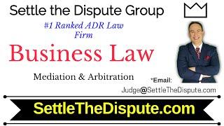 Business Mediation - Review and Legal Process Explained - SettletheDispute.com