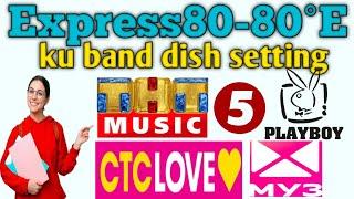 express 80e new update!!express 80e dish setting@express 80e channel list 2024