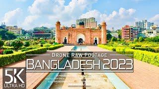 【5K】 Drone RAW Footage  This is BANGLADESH 2023  Dhaka | Capital City  UltraHD Stock Video