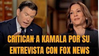 KAMALA cava su PROPIA TUMBA en FOX NEWS | Sánchez Grass en America