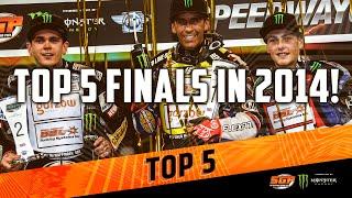 TOP 5 FINALS IN 2014! | FIM Speedway Grand Prix