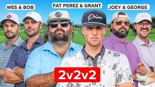 The Ultimate 2v2v2 Golf Match.