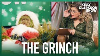 The Grinch Gets Hilarious Therapy Session From Kelly Clarkson