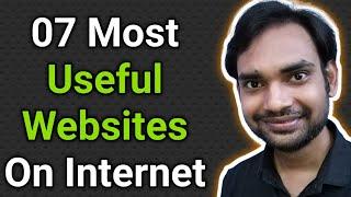 The 07 Most Useful Websites on the Internet | Saurabh Karwi