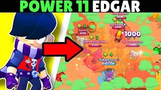 Level 11 Edgar in Solo Showdown is...  | Brawl Stars Pro Gameplay