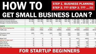 How to Get Small Business Loan for Startup