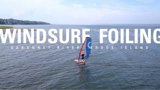 4K | DJI Mavic Pro | Windsurf Foiling — Sakonnet River, RI