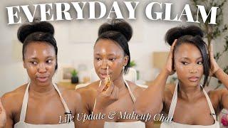 Life Updates + GRWM: New Beginnings & Goals | Minimalist Makeup Tips for Busy Women  |