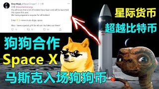 暴涨了！狗狗币绝地反弹，马斯克SpaceX重仓签约狗币，加入星链，作为星际贸易货币！真的上月球了！我吹爆了！哈哈哈，割肉的人哭吧！今天加仓发财了！