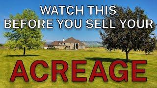 5 Essential Tips For Selling Your Central Alberta Acreage!