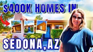 Amazing $400,000 Homes in Sedona AZ | Affordable Homes for Sale in Sedona AZ | Sedona AZ Homes Tour!