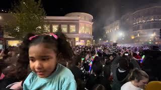 Christmas tree lighting at The Avalon 11/19/2023