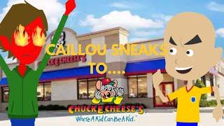 Caillou sneaks to Chuck E. Cheeses/Caillou gets grounded