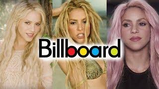 Shakira - Billboard Chart History