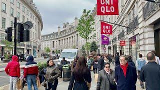 London Walk in Mayfair | London Luxury Window Shopping | Regent Street, New Bond Street [4K HDR]
