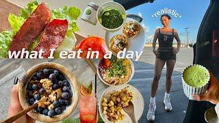 what I eat in a day   | healthy, no-counting, balanced + easy meal recipes