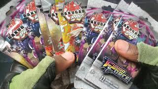 NEW BAKUGAN PRO FUSION FORCE CARD PACK OPENING #4!