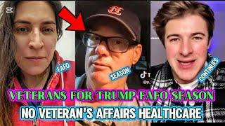 #FAFO Season Continues MAGA Veterans in Shock No VA Healthcare |$516B Cuts Hits Veterans Hard