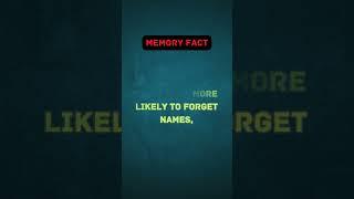 MEMORY FACT  #factsphere #facts #shorts  #motivation #memories