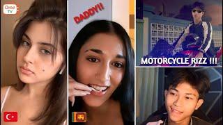 MOTORCYCLE RIZZ + D1RTY PICK UP LINES | OMETV INTERNATIONAL PART 31