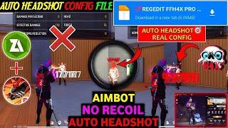 Free Fire Auto Headshot Config File Macro Aimbot + No Recoil Regedit ‼️ Antiban VIP Script 