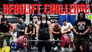 Beat My DEADLIFT Win $100 vs LA FIT EXPO