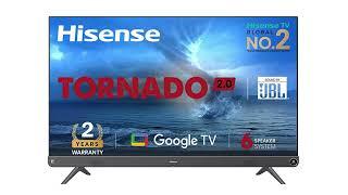 Hisense 50A7H Tornado 2.0 Series 50 inch 4K Ultra HD Smart LED Google TV Rs.34,990 Review Unboxing