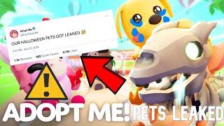 Adopt Me HALLOWEEN PETS got LEAKED on TIKTOK! Here's what happened