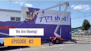 Art Shed vlog - We are moving! - Episode #2