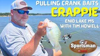 Pulling Crank Baits Crappie on Enid Lake