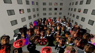 Obunga Family Nextbots in Liminal Hotel !!!