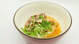 Lamb rice noodle soup authentic Sichuan/Szechuan food recipe #46 顺庆羊肉粉