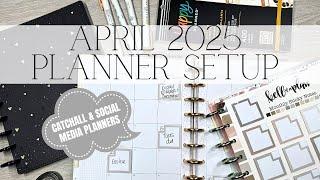 April 2025 Planner Setup | Setting Up My Planner for the New Month
