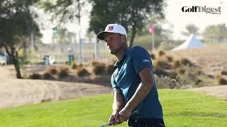 Poland's Adrian Meronk Working On His Chipping | LIV Golf Jeddah