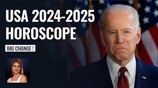 The USA Horoscope 2024 / 2025 -  Change of Ruling Party and the Emigrant Crisis