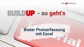 Bieter Preiserfassung mit Excel