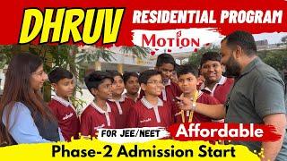 MOTION DHRUV: Best Affordable Residential Program in KOTA for Girls & Boys From class 6th-12th