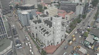 Inside Lagos Cathedral Church of Christ's Clock Tower