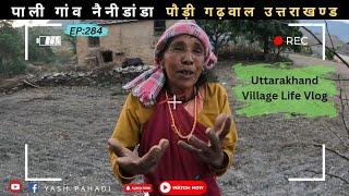 पाली गांव || Pahadi Lifestyle Vlog || Pauri Garhwal Uttarakhand️Video by.@yashpahadiofficial