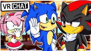 Shadow & Amy Meet MOVIE SONIC?! (VR Chat) Ft. Movie Amy!